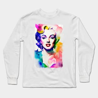 Marilyn #01 Long Sleeve T-Shirt